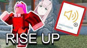 Enter & enjoy it now! Arsenal Zero Two Army Rises Roblox Youtube