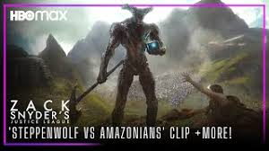 You will *not* like your welcome! Justice League Snyder Cut 2021 Steppenwolf Vs Amazons Clip Hbo Max Youtube