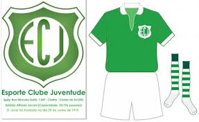 On average in direct matches both teams scored a 2.59 goals per match. Foto Rara Esporte Clube Juventude Caxias Do Sul Rs Escudos De 1954 Historia Do Futebol