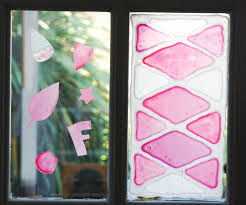 For all three i used white and silver puff. Diy Window Clings How To Make Your Own Glass Decorations With Pva Glue Fun Children S Activity 8 Steps With Pictures Instructables
