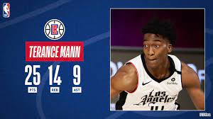 Terance mann college memories have blossomed into nba dreams after he led the clippers to an iconic game 6 victory. Nba Com Stats On Twitter Terance Mann Sets New Career Highs In Pts Reb And Ast In The Laclippers Ot Win Sapstatlineofthenight