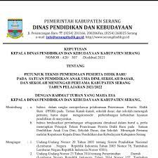 Pendaftaran ppdb sd smp sma smk tahun ajaran 2021 sudah di depan mata, segera lakukan. Jagoan Banten Juknis Ppdb Tk Sd Smp Se Kab Serang Ta 2021 2022