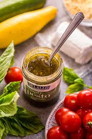 In a large pot on medium heat, combine all ingredients. Pesto Orzo Pasta Salad With Zucchini Goat Cheese And Tomatoes Baker By Nature