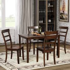 This kitchen dining table graphic has been authored by and labelled in kitchen dining table tag. 30 Mo Finance Merax Farmhouse Style Kitchen Table Set 5 Piece Abunda