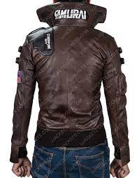 Cyberpunk 2077 Jacket Samurai Character V Leather Jacket 50 Off Leather Jacket Jackets Leather Bomber Jacket