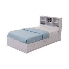 Letto per bambini con contenitore ad alzata verticale o orizzontale, con secondo letto estraibile o con cassettoni, personalizzabile nelle varie tipologie di giroletto che consentono di sfruttare al meglio lo spazio dedicato ai più piccoli. Stile Moderno Lucente Finitura Bianco Doppia Con Letti Singoli Dimensione Libreria Testata Con Sei Aperto Ripiani Beds Aliexpress