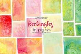 Watercolor Rectangle Clipart Abstract Spots Yellow Etsy In 2021 Clip Art Abstract Blog Design