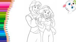 Dibujos Para Colorear Aladdin