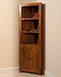 dakota mango corner bookcase wooden shelf furniture built in desk plans