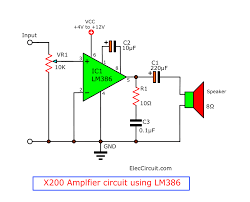 Lm386 Datasheet Low Voltage Audio Power Amplifier Audio Amplifier Power Amplifiers Amplifier