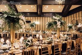 An Old Hollywood Meets Great Gatsby Wedding Elegantwedding Ca Gatsby Wedding Decorations Gatsby Wedding Theme Gold Wedding Reception