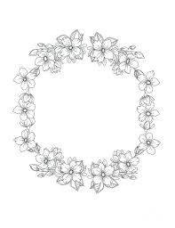 We did not find results for: Blossom Flower Wreath Coloring Page Drawing By Lisa Brando