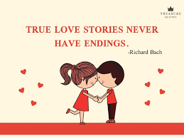 Love love is true true love doesn't happen right away; Richard Bach Famous Quote True Love Stories Never Have Endings