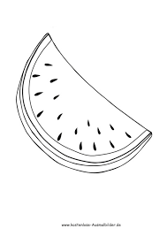 Ausmalbilder Fruechte Ausmalbild Wassermelone Zum Ausdrucken