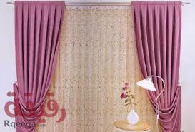 ستائر غرف نوم شيفون صيره ابيض