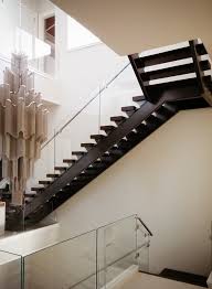 Modern horizontal hollow round tubing for a contemporary stair railing. Top Traits Of A Modern Stair Railing Remodel System Southern Staircase Artistic Stairs