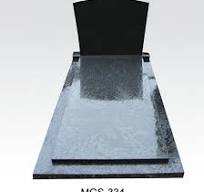 Brown Granite Cemetery Memorial Headstone and Monument ...