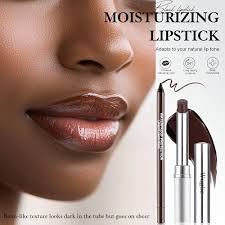 Amazon.com : Wugbc Tinted Lip Balm Brown Lip Liner Set, Hydrating Formula  Black Lipstick for Women, Matte Lip Liner and Lipstick Combo Natural Glossy  ...