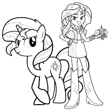 Mlp coloring pages for kids my little pony sunset shimmer. Coloring Pages Equestria Girls 100 Coloring Pages For Printing