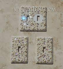 Light switches are a neccessity in most rooms, within the range there is a large selection of profiles, finishes and brands to choose from. Crystal Pearls Light Switch Cover Plate