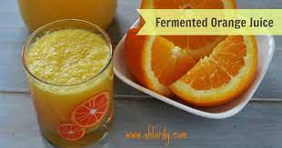 Fermented Orange Juice An Orangina Type Drink