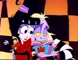 The fourth and final season consisted of 65 episodes. Beetlejuice Remembering His And Lydia Anniversary Of When They First Met Beetlejuice Fan Art Retro Cartoons Tim Burton Characters