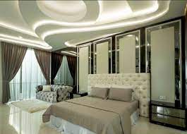 Kami merekomendasikan untuk memilih lampu plafon yang dapat diredupkan untuk kamar tidur sehingga anda dapat menyesuaikan tingkat. Memilih Desain Plafon Gypsum Kamar Tidur Anda Decarnivaal