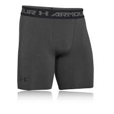 details about under armour heatgear 2 0 mens grey compression gym shorts pants bottoms