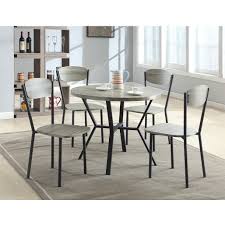 Cosmopolitan gray marble dining table. Blake Grey Dining Room Set