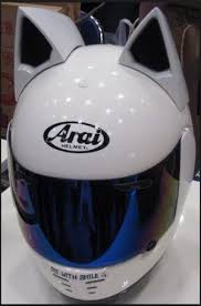 First, it helps protect the head in the event of a crash (pretty obvious. Cat Ear Motorcycle Helmets Motorcycle Helmets Helmet Arai Helmets