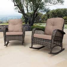 Pin By Garnet Keefer Silverstein On House In 2020 Wicker Rocking Chair Patio Rocking Chairs Outdoor Wicker Rocking Chairs