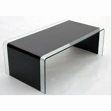 Each manufacturer offers slightly different kinds of sets: Angola Black And Clear Bent Glass Coffee Table Furniture In Fashion
