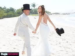 Stacy Keibler Marries Jared Pobre Exclusive Photos Celebrity Weddings Father Of The Bride Outfit Beach Wedding Dress