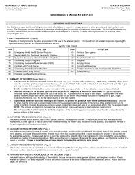 Example Of Security Guard Report Writing Report Writing Report Writing Format Incident Report