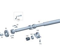 Propeller Shaft, Complete
