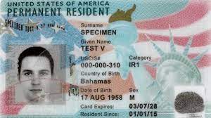 A green card (permanent resident card): Uscis Will Replace The Sticker Issued To Permanent Residents Extending The Validity Of Their Green Cards Berardi Immigration Law