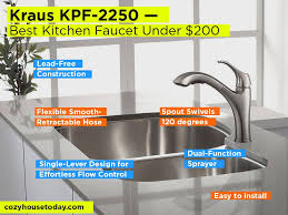 best kitchen faucets under $200 [top 7