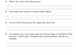 Analyze how one or more sentences in passages offer reasons for or support a claim when the relationship is subtle or complex. 2