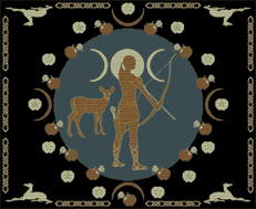 794 x 794 jpeg 127 кб. Stitch Witch Circle Cross Stitch Patterns For The Pagan Wiccan And Fairy Follower