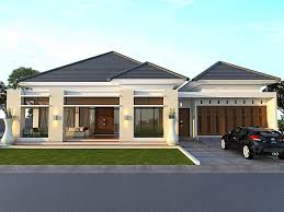 Bagian depan rumah juga dipasang pagar untuk menambah artistik dan tentunya menjaga keamanan. 50 Foto Rumah Mewah Minimalis Modern 1 Lantai Pics Konstruksi Sipil