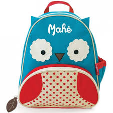 Un bonne idée pour un cadeau personnalisé qui accompagnera bébé à la crèche ou à l'école maternelle. Sac A Dos Enfant Personnalise Hibou