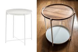 This Popular Ikea Tray Table Is Now Double The Fun Ikea Hackers Ikea Tray Table Tray Table Ikea
