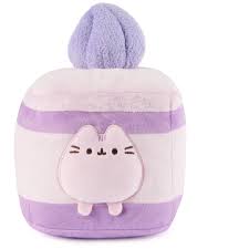 Amazon.com: GUND Pusheen Lavender Spongecake Plush, Squishy Toy,  Collectible Plush Toy, Dessert Plush, Cat Stuffed Animal for Ages 8 and Up,  Purple, 6” : Toys & Games