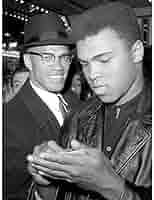PHOTOGRAPHY POLITICAL SPORT MALCOLM X MUHAMMAD ALI SMILE 18X24'' POSTER ART  PRINT LV11018 : Amazon.de: Home & Kitchen