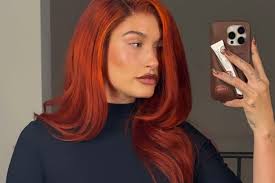 Hailey Bieber Wears Red Wig and Low-Rise Pants for Kim Possible Halloween  Costume
