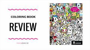 As roma x tokidoki women's tee. Tokidoki Coloring Book Review Youtube