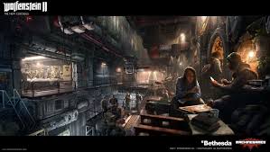 Artstation Wolfenstein 2 The New Colossus Concept Art Dennis Chan The New Colossus Concept Art Wolfenstein