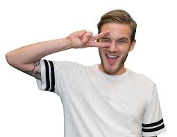 Pewdiepie In A White Shirt Png Image Pewdiepie White Shirt People