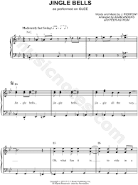 The most effective warm up for beginner violinists / complete practice routine for beginners. Glee Cast Jingle Bells Sheet Music Easy Piano In Bb Major Transposable Download Print Sku Mn0112398