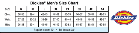 scrubs and uniforms size charts